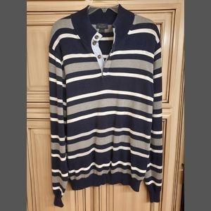 Brooks Brothers Sweater‎ Large - Blue/Grey